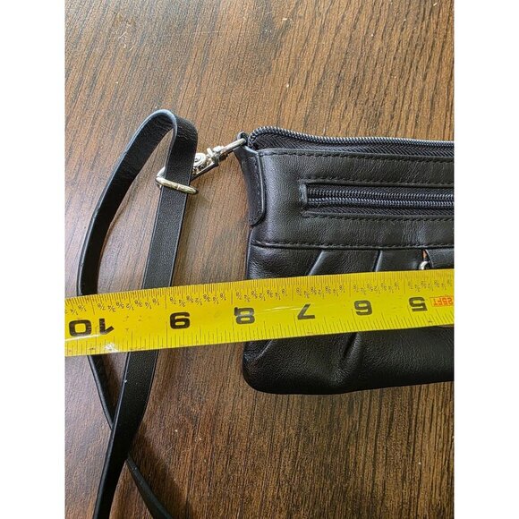 Harley-Davidson Leather Shoulder Bag Clutch Purse Rhinestone Embellished Logo - Picture 15 of 16